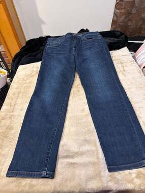 Joe's Jeans Women's Straight Ankle High Rise Dark Wash Denim Jeans Size 29